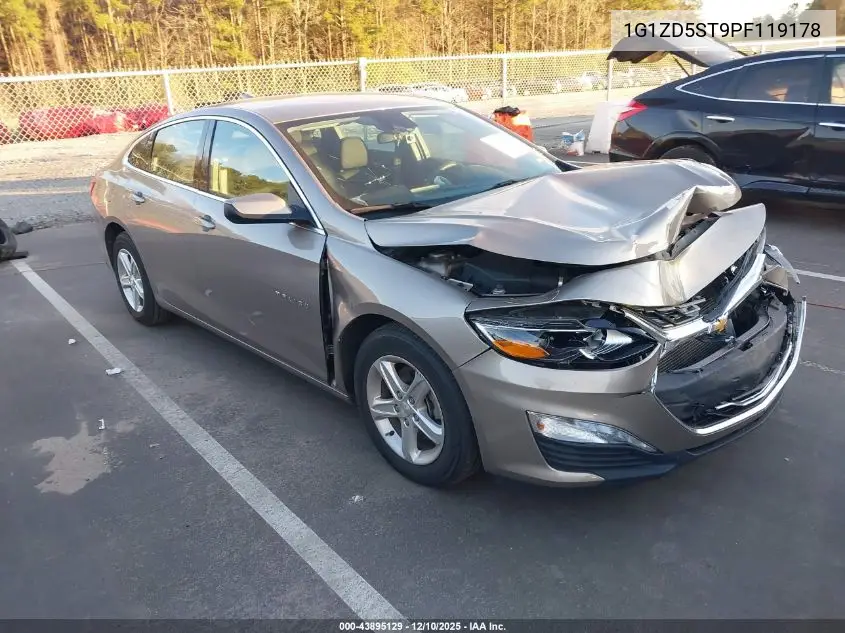 1G1ZD5ST9PF119178 2023 Chevrolet Malibu Fwd 1Lt