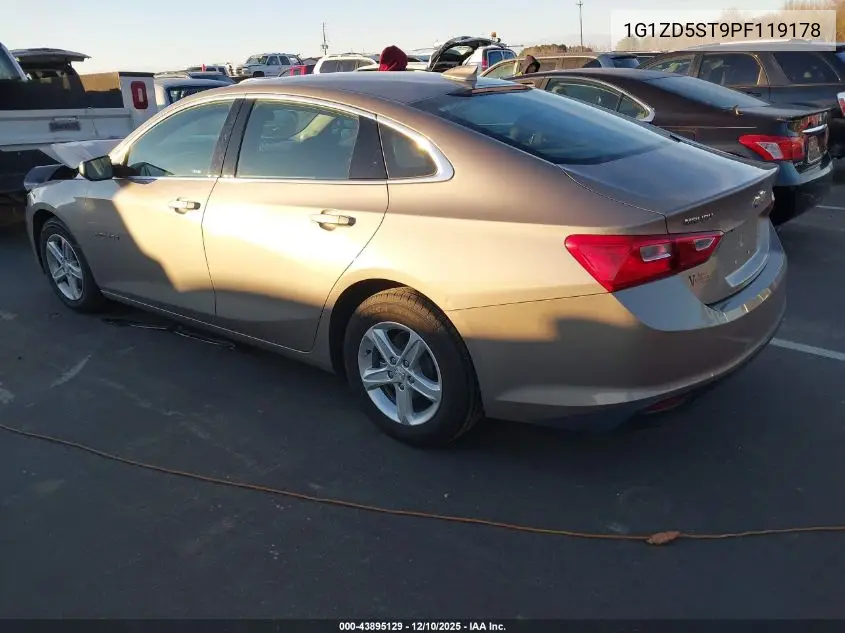 1G1ZD5ST9PF119178 2023 Chevrolet Malibu Fwd 1Lt