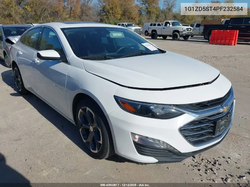 1G1ZD5ST4PF232584 2023 Chevrolet Malibu Fwd 1Lt