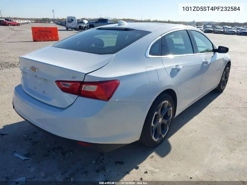1G1ZD5ST4PF232584 2023 Chevrolet Malibu Fwd 1Lt