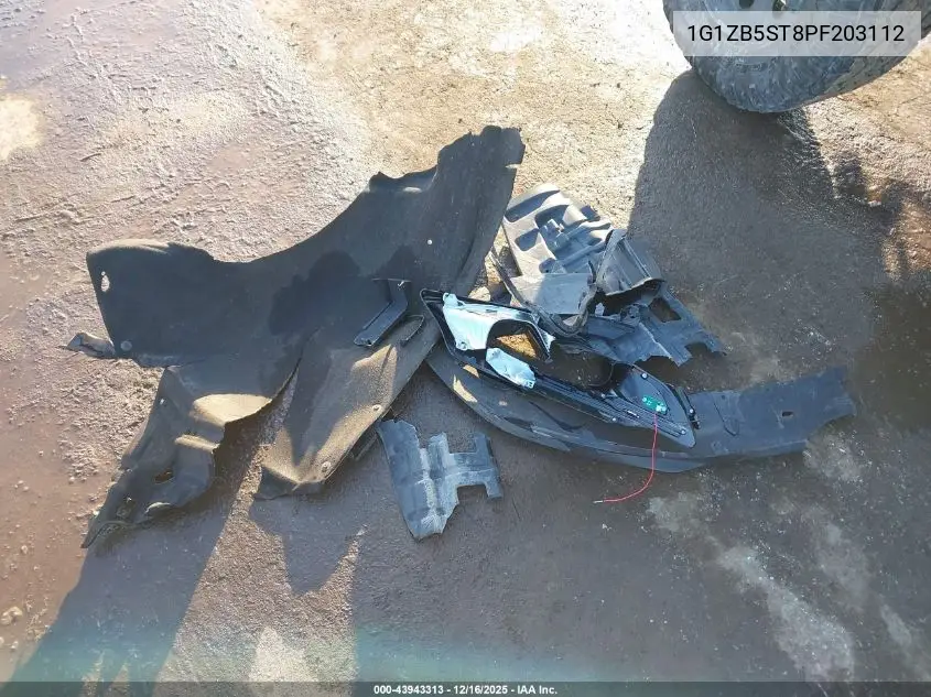 1G1ZB5ST8PF203112 2023 Chevrolet Malibu Fwd Ls
