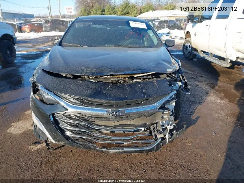 1G1ZB5ST8PF203112 2023 Chevrolet Malibu Fwd Ls