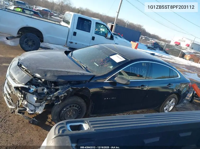 1G1ZB5ST8PF203112 2023 Chevrolet Malibu Fwd Ls