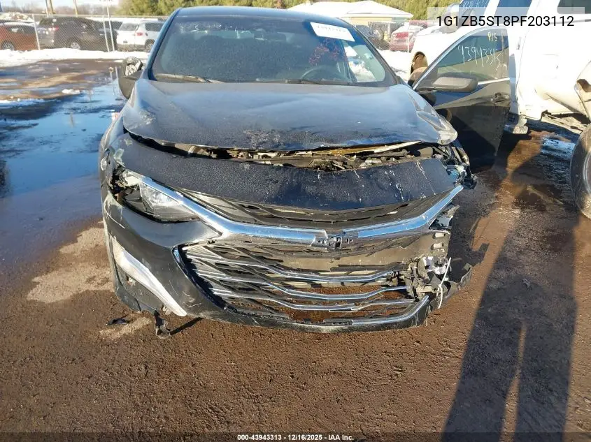 1G1ZB5ST8PF203112 2023 Chevrolet Malibu Fwd Ls