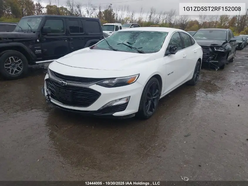 1G1ZD5ST2RF152008 2024 Chevrolet Malibu Lt