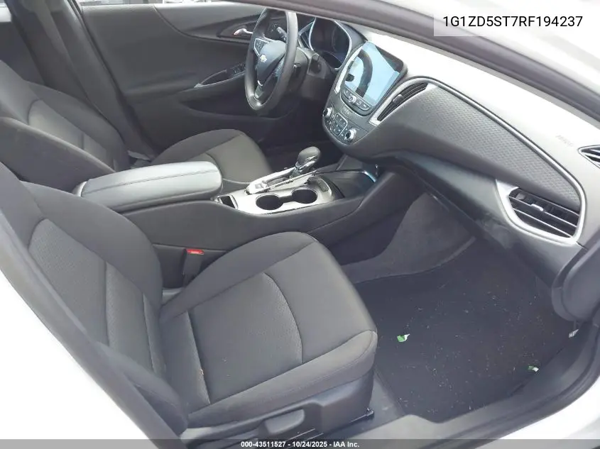 1G1ZD5ST7RF194237 2024 Chevrolet Malibu Fwd 1Lt