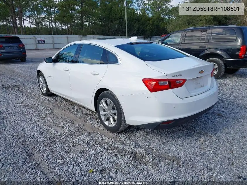 1G1ZD5ST8RF108501 2024 Chevrolet Malibu Fwd 1Lt