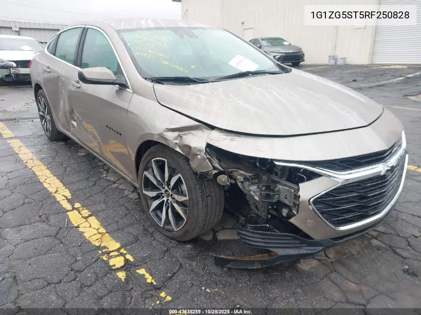 1G1ZG5ST5RF250828 2024 Chevrolet Malibu Fwd Rs