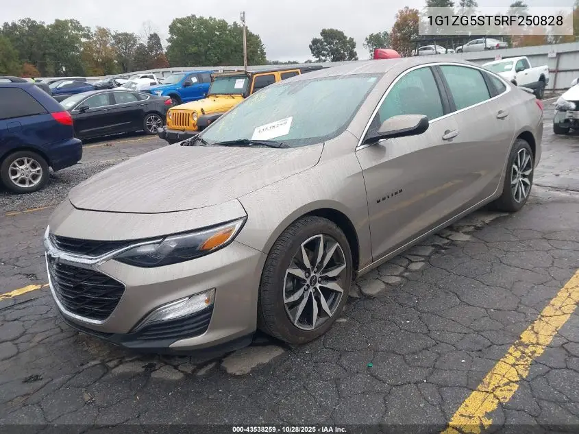 1G1ZG5ST5RF250828 2024 Chevrolet Malibu Fwd Rs