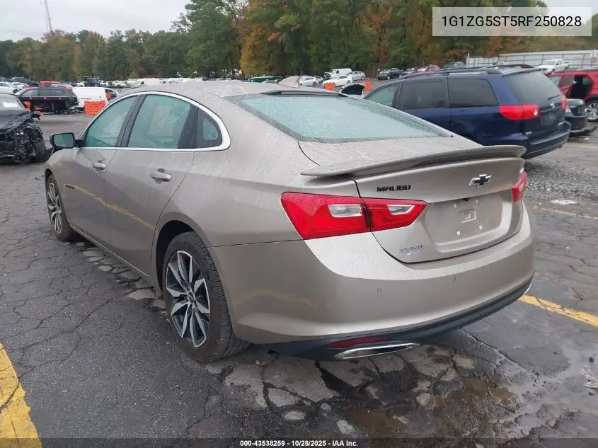 1G1ZG5ST5RF250828 2024 Chevrolet Malibu Fwd Rs