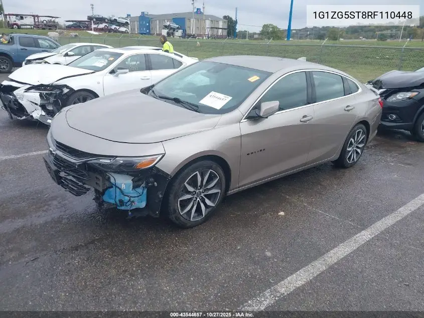 1G1ZG5ST8RF110448 2024 Chevrolet Malibu Fwd Rs