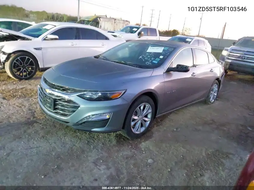 1G1ZD5ST5RF103546 2024 Chevrolet Malibu Fwd 1Lt
