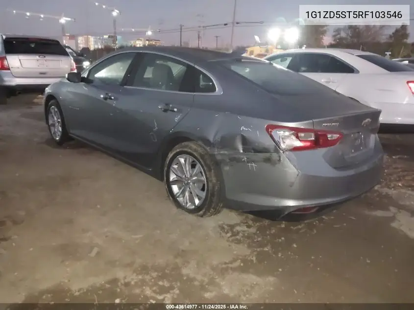 1G1ZD5ST5RF103546 2024 Chevrolet Malibu Fwd 1Lt
