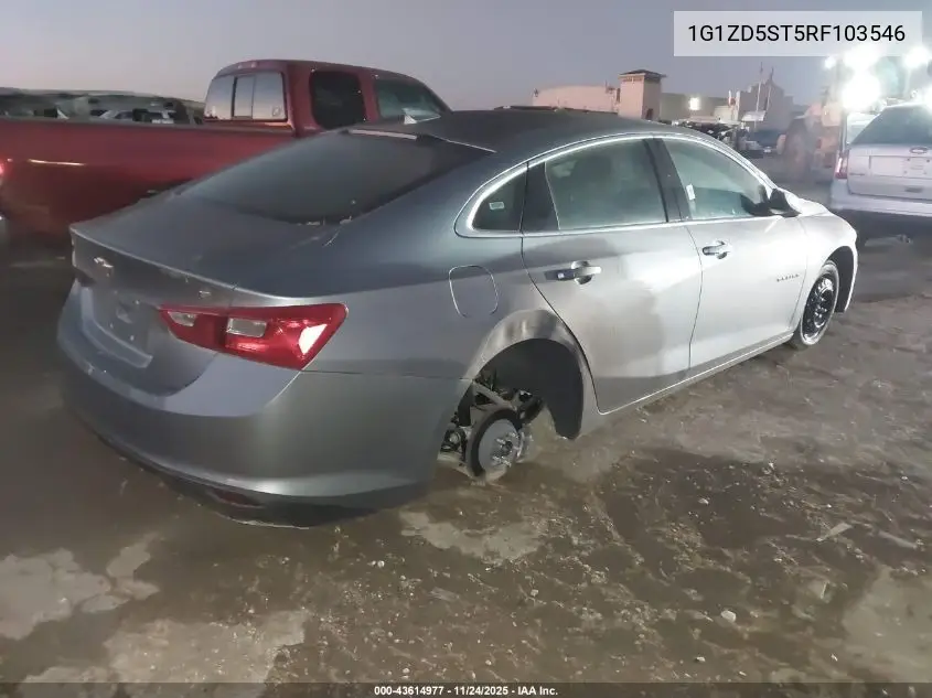 1G1ZD5ST5RF103546 2024 Chevrolet Malibu Fwd 1Lt