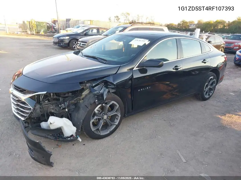 1G1ZD5ST4RF107393 2024 Chevrolet Malibu Fwd 1Lt