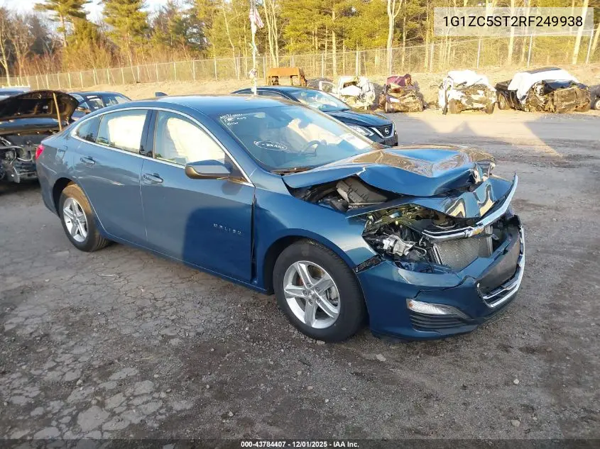 1G1ZC5ST2RF249938 2024 Chevrolet Malibu Fwd 1Fl