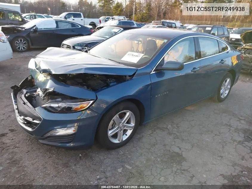 1G1ZC5ST2RF249938 2024 Chevrolet Malibu Fwd 1Fl