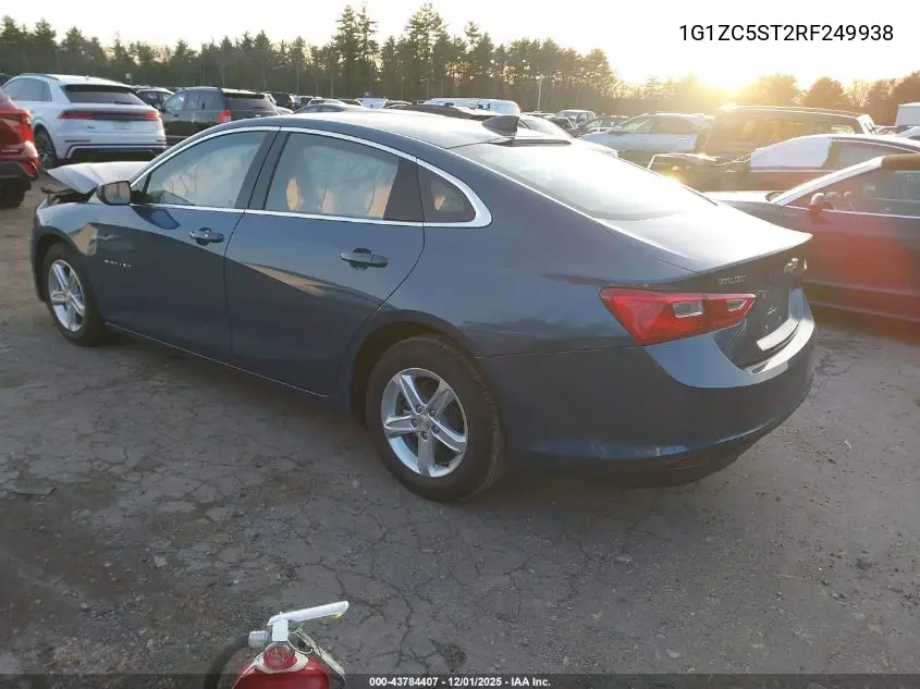 1G1ZC5ST2RF249938 2024 Chevrolet Malibu Fwd 1Fl