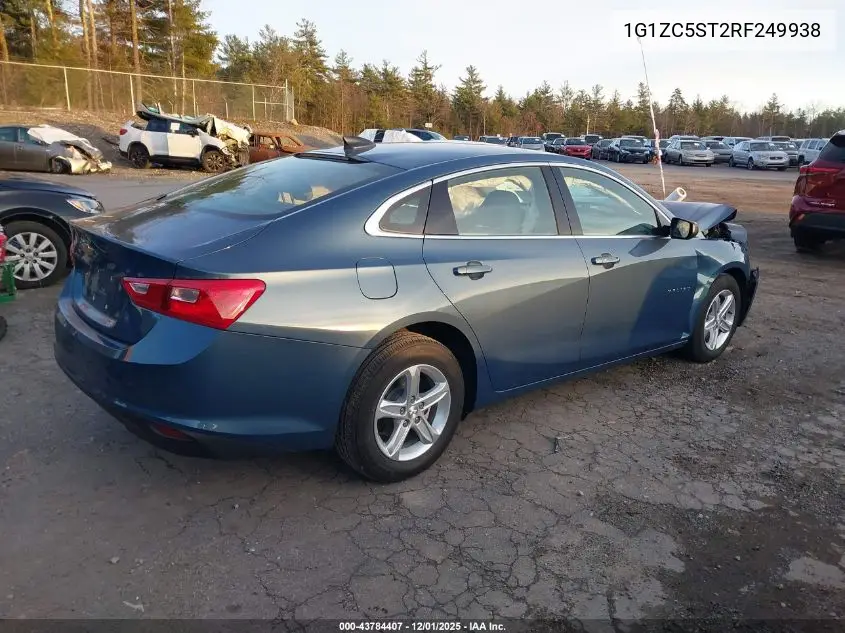 1G1ZC5ST2RF249938 2024 Chevrolet Malibu Fwd 1Fl