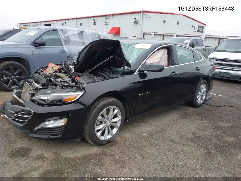 1G1ZD5ST3RF153443 2024 Chevrolet Malibu Fwd 1Lt