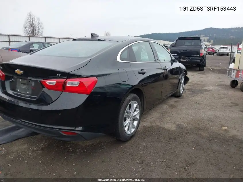 1G1ZD5ST3RF153443 2024 Chevrolet Malibu Fwd 1Lt