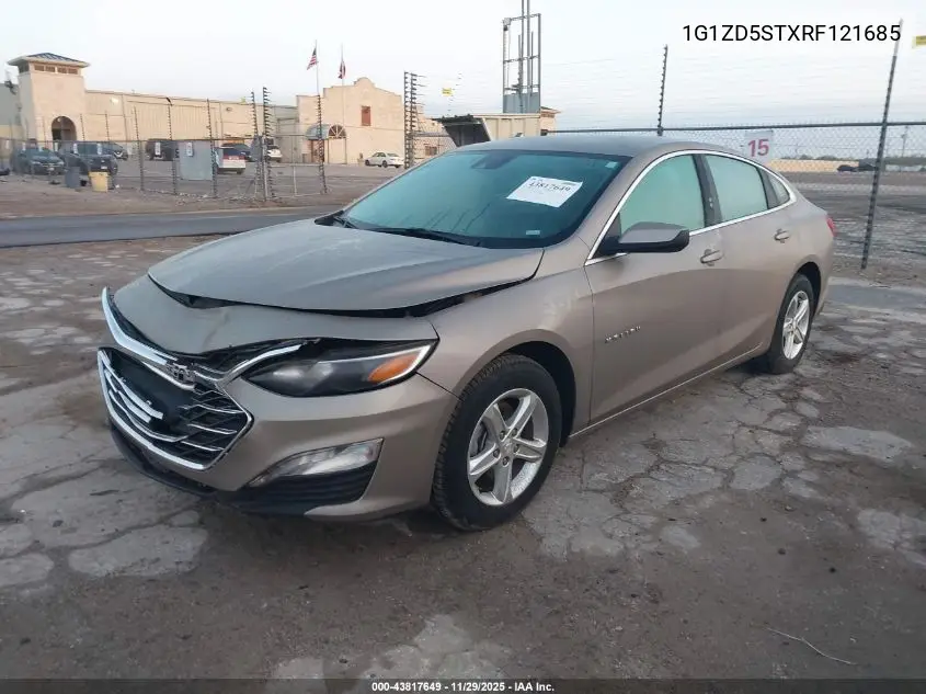 1G1ZD5STXRF121685 2024 Chevrolet Malibu Fwd 1Lt