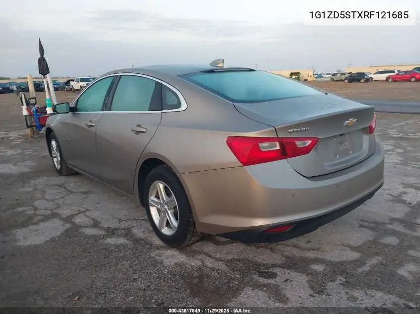 1G1ZD5STXRF121685 2024 Chevrolet Malibu Fwd 1Lt