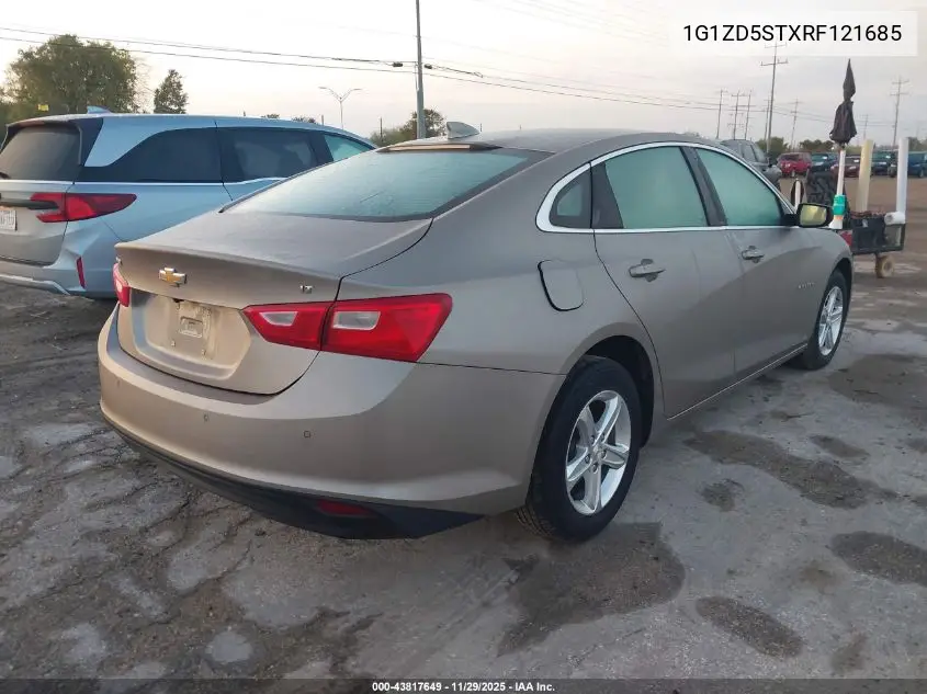 1G1ZD5STXRF121685 2024 Chevrolet Malibu Fwd 1Lt