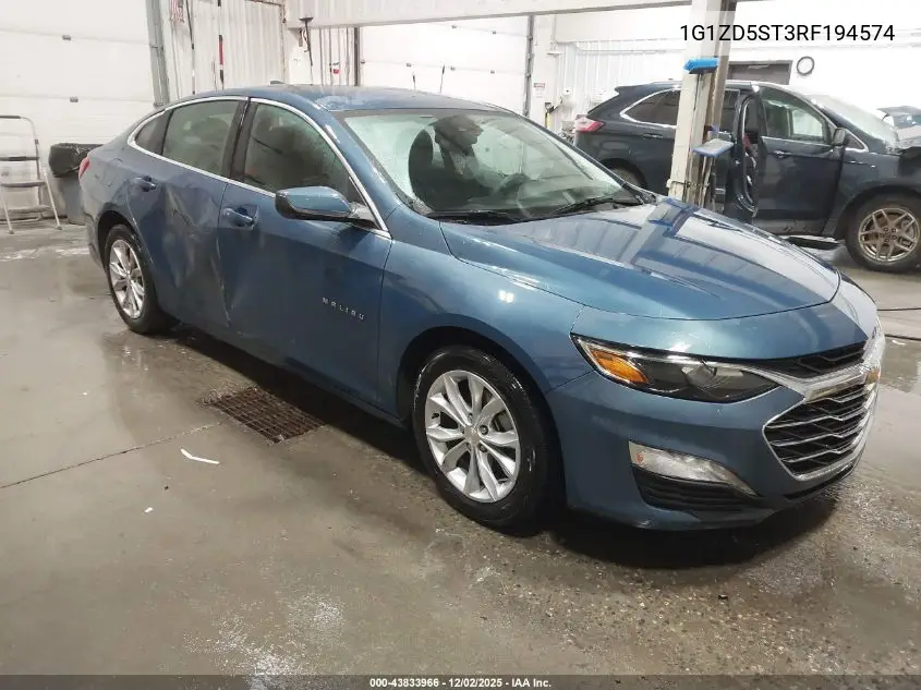 1G1ZD5ST3RF194574 2024 Chevrolet Malibu Fwd 1Lt