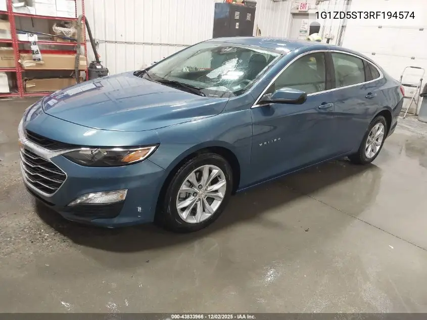1G1ZD5ST3RF194574 2024 Chevrolet Malibu Fwd 1Lt