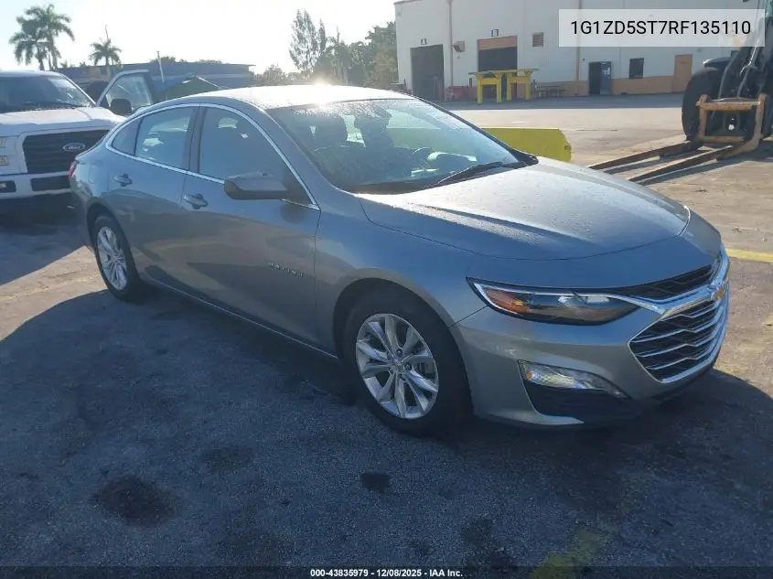 1G1ZD5ST7RF135110 2024 Chevrolet Malibu Fwd 1Lt