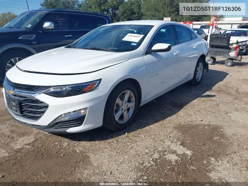 1G1ZD5ST1RF126306 2024 Chevrolet Malibu Fwd 1Lt