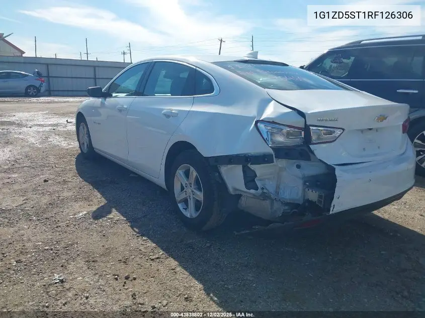 1G1ZD5ST1RF126306 2024 Chevrolet Malibu Fwd 1Lt