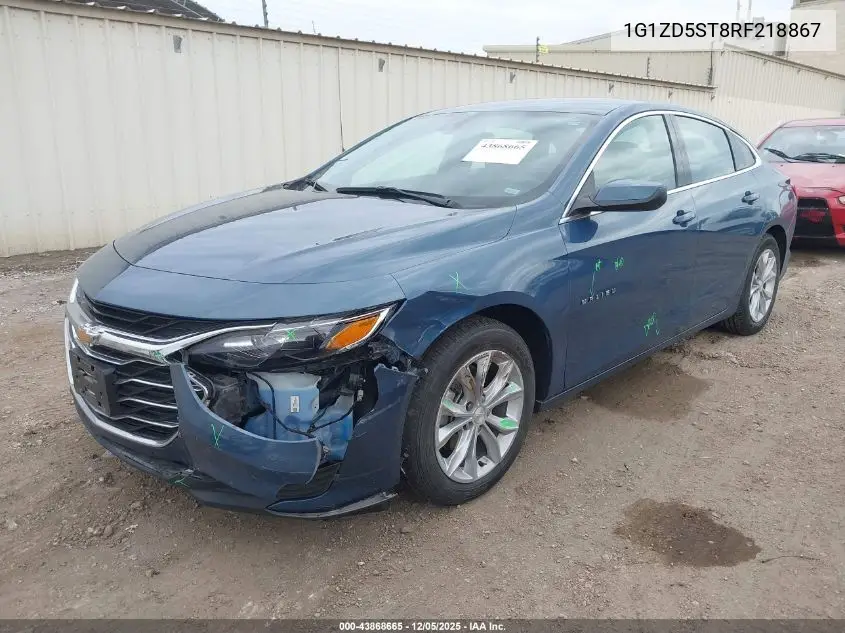 1G1ZD5ST8RF218867 2024 Chevrolet Malibu Fwd 1Lt