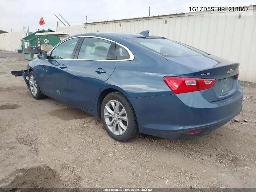1G1ZD5ST8RF218867 2024 Chevrolet Malibu Fwd 1Lt