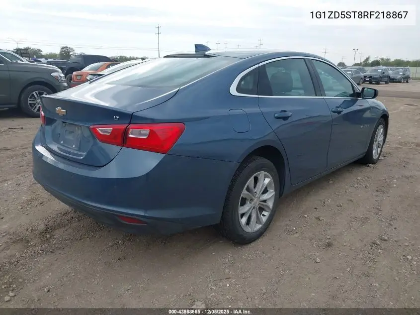 1G1ZD5ST8RF218867 2024 Chevrolet Malibu Fwd 1Lt