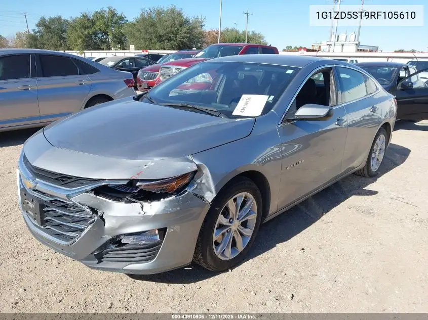 1G1ZD5ST9RF105610 2024 Chevrolet Malibu Fwd 1Lt