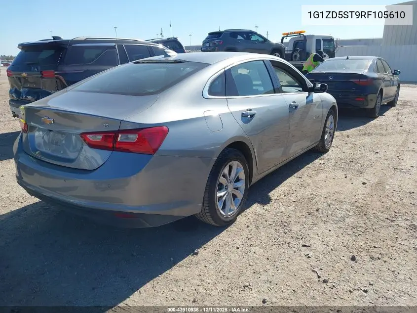 1G1ZD5ST9RF105610 2024 Chevrolet Malibu Fwd 1Lt