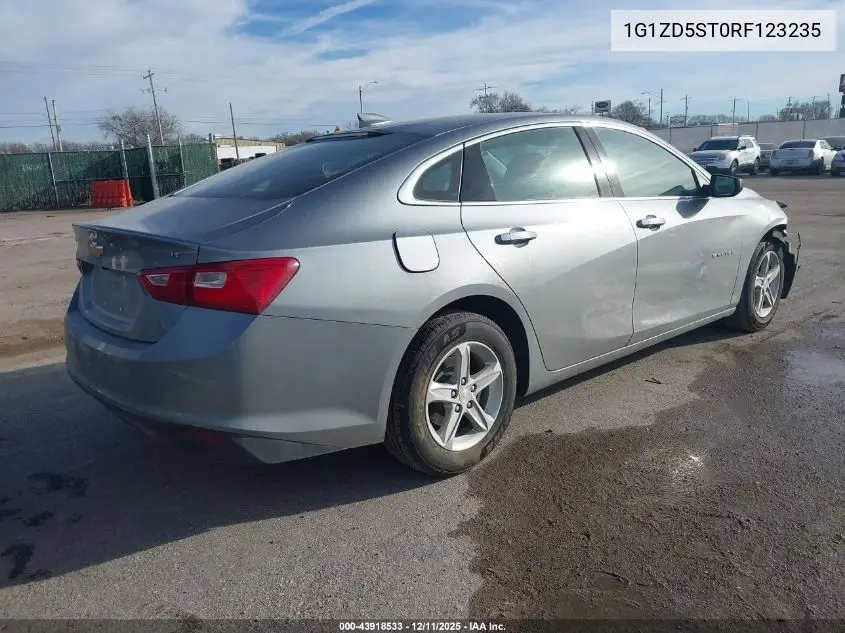 1G1ZD5ST0RF123235 2024 Chevrolet Malibu Fwd 1Lt