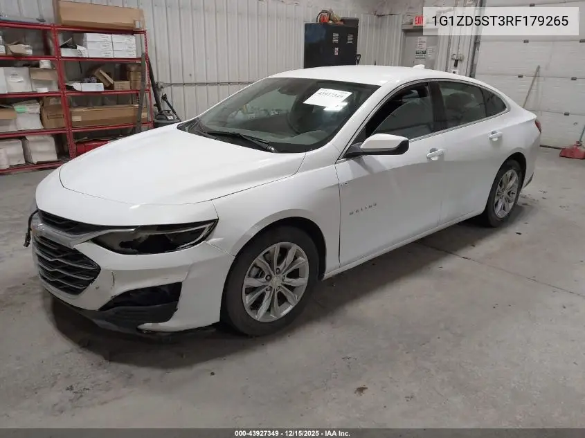 1G1ZD5ST3RF179265 2024 Chevrolet Malibu Fwd 1Lt