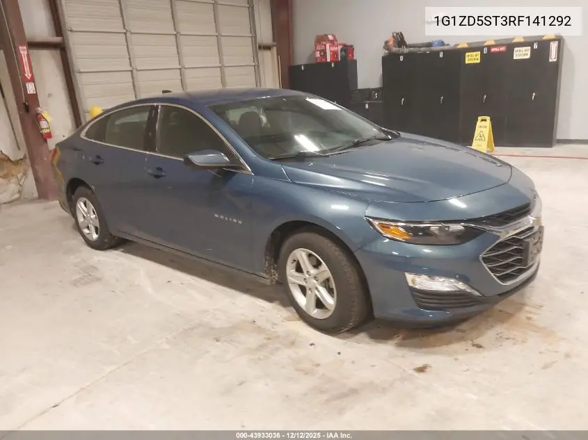 1G1ZD5ST3RF141292 2024 Chevrolet Malibu Fwd 1Lt