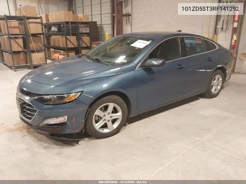 1G1ZD5ST3RF141292 2024 Chevrolet Malibu Fwd 1Lt