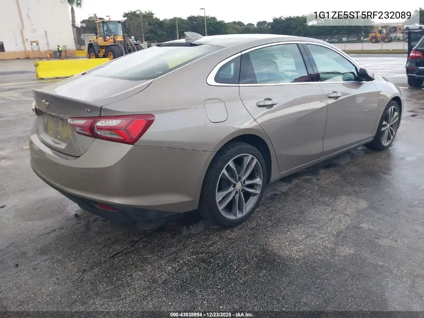 1G1ZE5ST5RF232089 2024 Chevrolet Malibu Fwd 2Lt