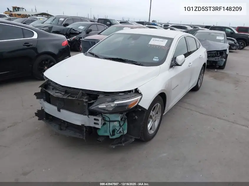 1G1ZD5ST3RF148209 2024 Chevrolet Malibu Fwd 1Lt