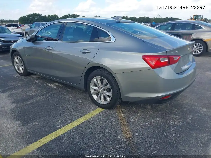 1G1ZD5ST4RF123397 2024 Chevrolet Malibu Fwd 1Lt