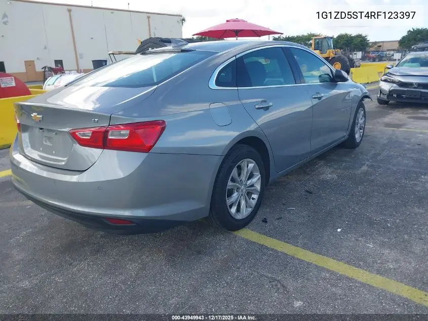 1G1ZD5ST4RF123397 2024 Chevrolet Malibu Fwd 1Lt