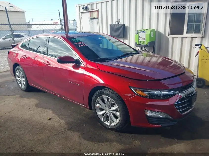 1G1ZD5STXSF105962 2025 Chevrolet Malibu Fwd 1Lt