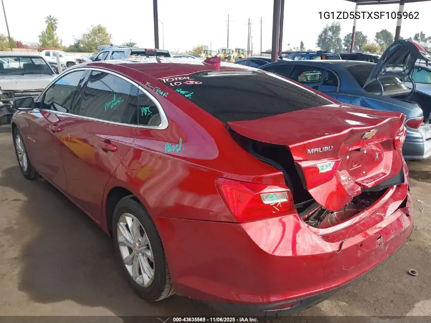 1G1ZD5STXSF105962 2025 Chevrolet Malibu Fwd 1Lt