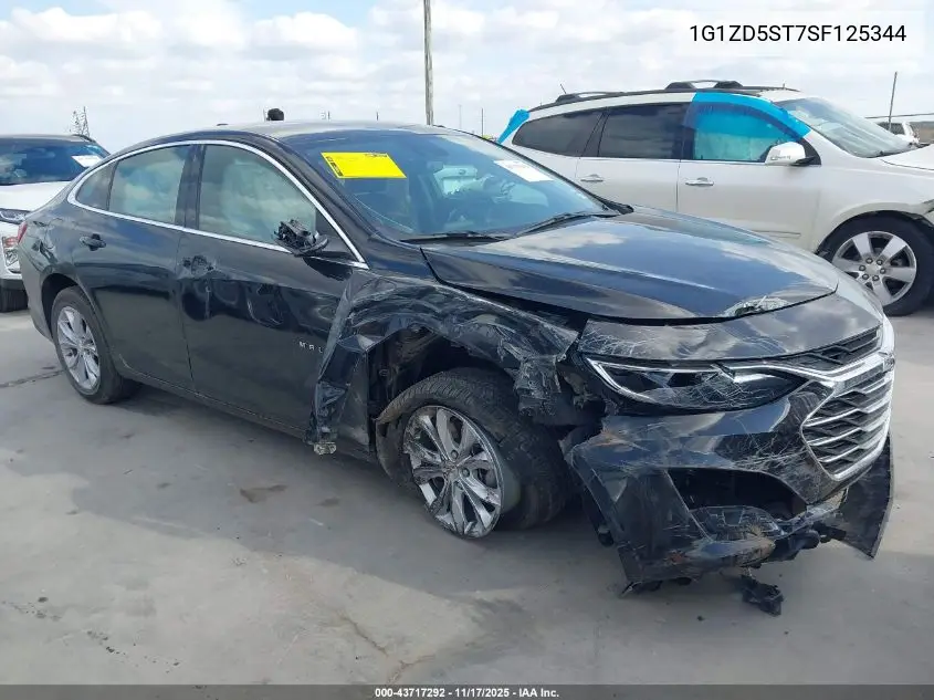 1G1ZD5ST7SF125344 2025 Chevrolet Malibu Fwd 1Lt