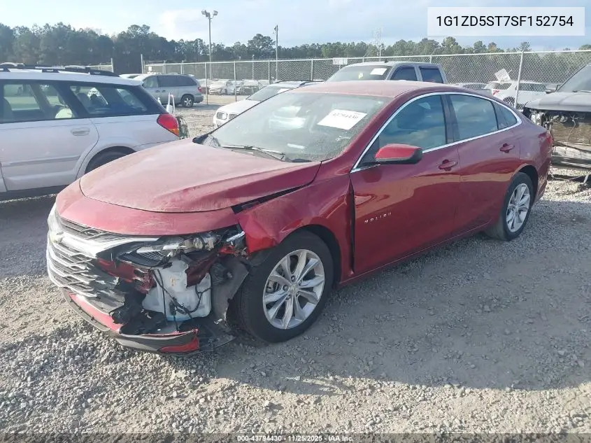 1G1ZD5ST7SF152754 2025 Chevrolet Malibu Fwd 1Lt